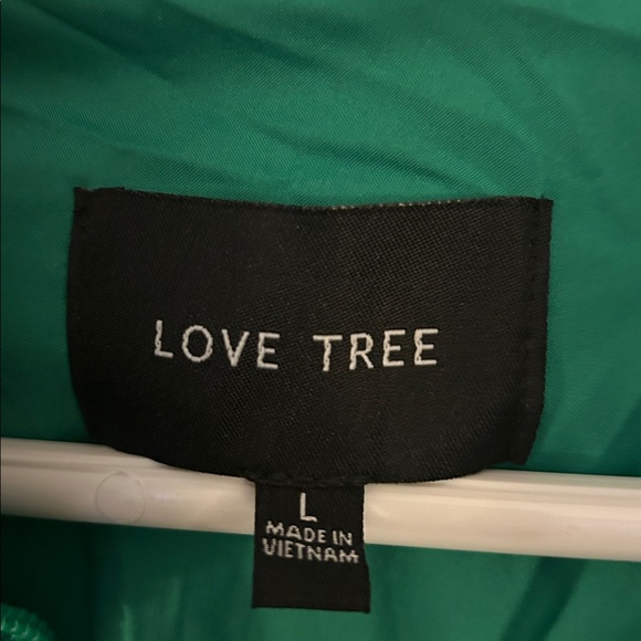 Love Tree Vibrant Green Puffer Jacket - Picture 3 of 3